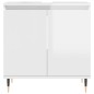 vidaXL Set de muebles baño 3 pzas madera contrachapada blanco brillo vidaXL Set de muebles baño 3 pzas madera contrachapada blanco brillo