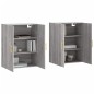 vidaXL Armarios de pared 2 unidades gris Sonoma 69,5x34x90 cm vidaXL Armarios de pared 2 unidades gris Sonoma 69,5x34x90 cm