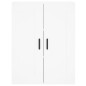 vidaXL Aparador alto madera contrachapada blanco 69,5x34x180 cm vidaXL Aparador alto madera contrachapada blanco 69,5x34x180 cm