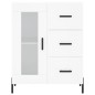 vidaXL Aparador alto madera contrachapada blanco 69,5x34x180 cm vidaXL Aparador alto madera contrachapada blanco 69,5x34x180 cm