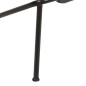 vidaXL Taburetes de cocina 4 unidades cuero auténtico negro vidaXL Taburetes de cocina 4 unidades cuero auténtico negro