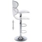 vidaXL Taburetes de cocina 2 unidades cuero sintético blanco vidaXL Taburetes de cocina 2 unidades cuero sintético blanco