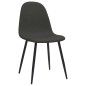 vidaXL Sillas de comedor 4 uds cuero sintético negro 45x53,5x83 cm vidaXL Sillas de comedor 4 uds cuero sintético negro 45x53,5x83 cm