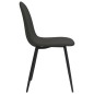 vidaXL Sillas de comedor 4 uds cuero sintético negro 45x53,5x83 cm vidaXL Sillas de comedor 4 uds cuero sintético negro 45x53,5x83 cm