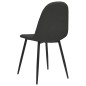 vidaXL Sillas de comedor 4 uds cuero sintético negro 45x53,5x83 cm vidaXL Sillas de comedor 4 uds cuero sintético negro 45x53,5x83 cm