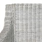 vidaXL Sillas de comedor con cojines 2 unidades ratán natural gris vidaXL Sillas de comedor con cojines 2 unidades ratán natural gris