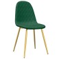 vidaXL Sillas de comedor 4 unidades terciopelo verde oscuro vidaXL Sillas de comedor 4 unidades terciopelo verde oscuro