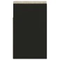 vidaXL Banco zapatero con cojín madera ingeniería negro 104x30x49 cm vidaXL Banco zapatero con cojín madera ingeniería negro 104x30x49 cm