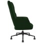 vidaXL Silla de relajación de terciopelo verde oscuro vidaXL Silla de relajación de terciopelo verde oscuro