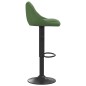 vidaXL Taburetes de cocina 2 unidades terciopelo verde oscuro vidaXL Taburetes de cocina 2 unidades terciopelo verde oscuro
