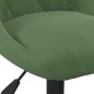 vidaXL Taburetes de cocina 2 unidades terciopelo verde oscuro vidaXL Taburetes de cocina 2 unidades terciopelo verde oscuro