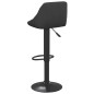 vidaXL Taburetes de cocina 2 unidades terciopelo negro vidaXL Taburetes de cocina 2 unidades terciopelo negro