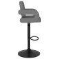 vidaXL Taburetes de cocina 2 unidades tela gris claro vidaXL Taburetes de cocina 2 unidades tela gris claro