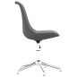 vidaXL Sillas de comedor giratorias 2 unidades tela gris claro vidaXL Sillas de comedor giratorias 2 unidades tela gris claro
