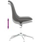 vidaXL Sillas de comedor giratorias 2 unidades tela gris claro vidaXL Sillas de comedor giratorias 2 unidades tela gris claro