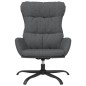 vidaXL Sillón de relax de tela gris oscuro vidaXL Sillón de relax de tela gris oscuro