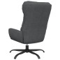 vidaXL Sillón de relax de tela gris oscuro vidaXL Sillón de relax de tela gris oscuro