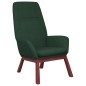 vidaXL Sillón de relax de tela verde oscuro vidaXL Sillón de relax de tela verde oscuro