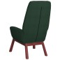 vidaXL Sillón de relax de tela verde oscuro vidaXL Sillón de relax de tela verde oscuro