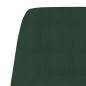 vidaXL Sillón de relax de tela verde oscuro vidaXL Sillón de relax de tela verde oscuro