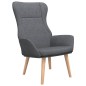 vidaXL Sillón de relax de tela gris oscuro vidaXL Sillón de relax de tela gris oscuro