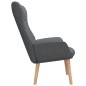 vidaXL Sillón de relax de tela gris oscuro vidaXL Sillón de relax de tela gris oscuro