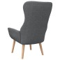 vidaXL Sillón de relax de tela gris oscuro vidaXL Sillón de relax de tela gris oscuro