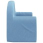 vidaXL Sofá para niños de 2 plazas de felpa suave azul vidaXL Sofá para niños de 2 plazas de felpa suave azul
