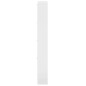 vidaXL Mueble zapatero madera contrachapada blanco brillo 59x17x150 cm vidaXL Mueble zapatero madera contrachapada blanco brillo 59x17x150 cm
