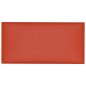 vidaXL Paneles de pared 12 uds cuero sintético rojo 30x15 cm 0,54 m² vidaXL Paneles de pared 12 uds cuero sintético rojo 30x15 cm 0,54 m²