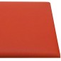 vidaXL Paneles de pared 12 uds cuero sintético rojo 30x15 cm 0,54 m² vidaXL Paneles de pared 12 uds cuero sintético rojo 30x15 cm 0,54 m²