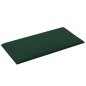 vidaXL Paneles de pared 12 uds tela verde oscuro 30x15 cm 0,54 m² vidaXL Paneles de pared 12 uds tela verde oscuro 30x15 cm 0,54 m²