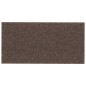 vidaXL Paneles de pared 12 uds tela gris taupe 30x15 cm 0,54 m² vidaXL Paneles de pared 12 uds tela gris taupe 30x15 cm 0,54 m²