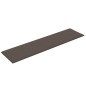 vidaXL Paneles de pared 12 uds tela gris taupe 60x15 cm 1,08 m² vidaXL Paneles de pared 12 uds tela gris taupe 60x15 cm 1,08 m²