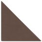 vidaXL Paneles de pared 12 uds cuero sintético marrón 30x30 cm 0,54 m²