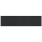 vidaXL Paneles de pared 12 uds terciopelo negro 60x15 cm 1,08 m²