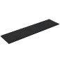 vidaXL Paneles de pared 12 uds terciopelo negro 60x15 cm 1,08 m²