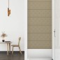 vidaXL Paneles pared 12 uds cuero sintético capuchino 90x30 cm 3,24 m² vidaXL Paneles pared 12 uds cuero sintético capuchino 90x30 cm 3,24 m²