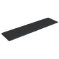 vidaXL Paneles de pared 12 uds tela negro 60x15 cm 1,08 m² vidaXL Paneles de pared 12 uds tela negro 60x15 cm 1,08 m²