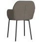 vidaXL Sillas de comedor 2 unidades terciopelo gris oscuro vidaXL Sillas de comedor 2 unidades terciopelo gris oscuro