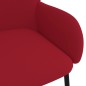 vidaXL Sillas de comedor 2 unidades terciopelo rojo tinto vidaXL Sillas de comedor 2 unidades terciopelo rojo tinto