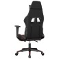 vidaXL Silla gaming de masaje y reposapiés cuero sintético negro rojo vidaXL Silla gaming de masaje y reposapiés cuero sintético negro rojo
