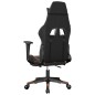 vidaXL Silla gaming masaje y reposapiés cuero sintético negro naranja vidaXL Silla gaming masaje y reposapiés cuero sintético negro naranja