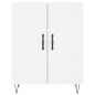 vidaXL Aparador alto madera contrachapada blanco 69,5x34x180 cm vidaXL Aparador alto madera contrachapada blanco 69,5x34x180 cm