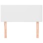 vidaXL Cabecero de cuero sintético blanco 80x5x78/88 cm vidaXL Cabecero de cuero sintético blanco 80x5x78/88 cm