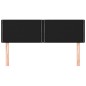 vidaXL Cabeceros 2 unidades tela negro 72x5x78/88 cm vidaXL Cabeceros 2 unidades tela negro 72x5x78/88 cm