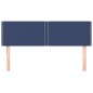 vidaXL Cabeceros 2 unidades tela azul 72x5x78/88 cm vidaXL Cabeceros 2 unidades tela azul 72x5x78/88 cm