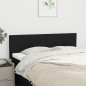 vidaXL Cabeceros 2 unidades tela negro 72x5x78/88 cm vidaXL Cabeceros 2 unidades tela negro 72x5x78/88 cm