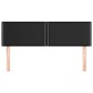 vidaXL Cabeceros 2 unidades cuero sintético negro 72x5x78/88 cm vidaXL Cabeceros 2 unidades cuero sintético negro 72x5x78/88 cm
