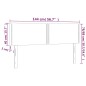 vidaXL Cabeceros 2 unidades cuero sintético negro 72x5x78/88 cm vidaXL Cabeceros 2 unidades cuero sintético negro 72x5x78/88 cm